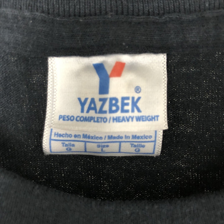 00'S YAZBEK Che Guevara Great Person T-shirt Men's L size cotton black type Vintage Second Hand