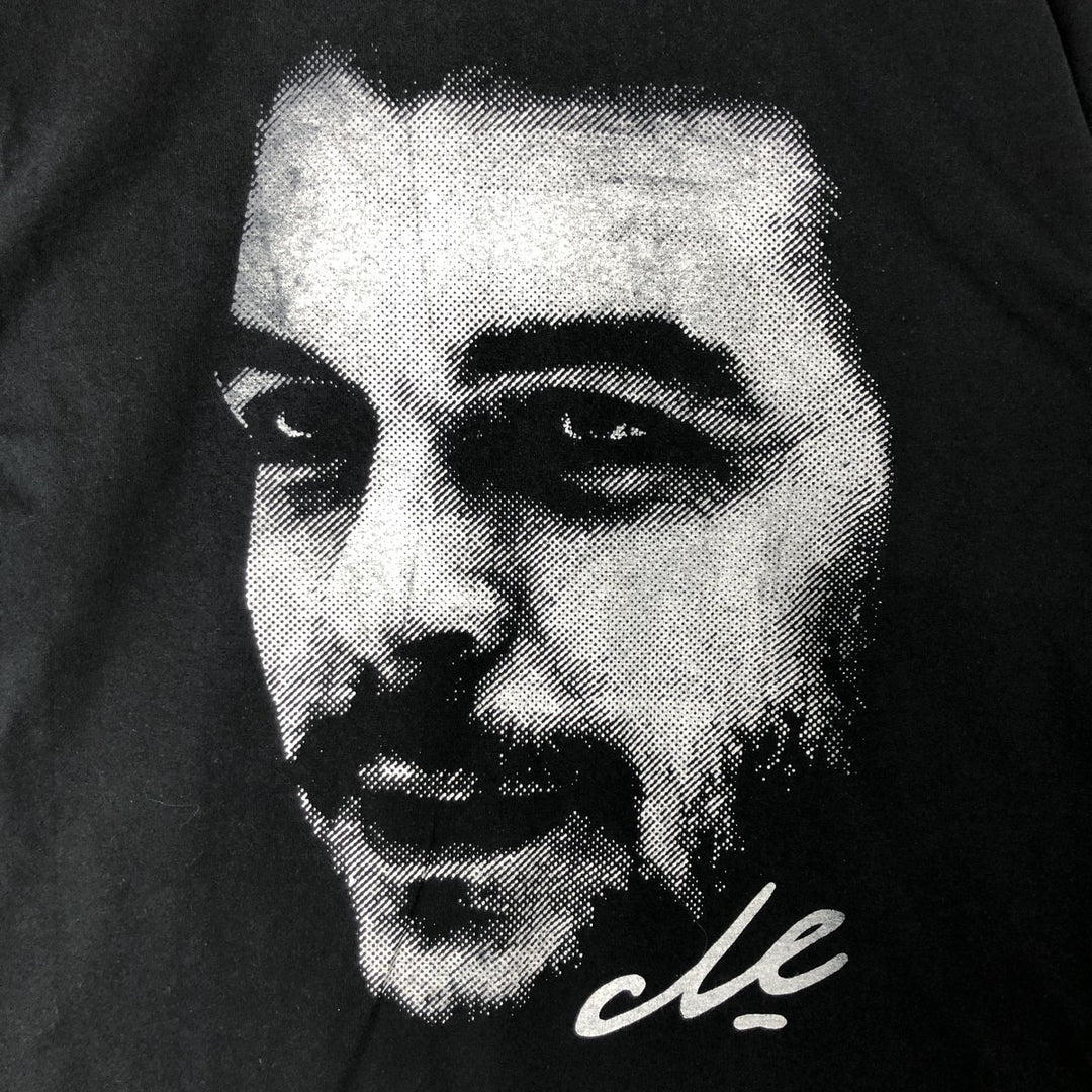 00'S YAZBEK Che Guevara Great Person T-shirt Men's L size cotton black type Vintage Second Hand