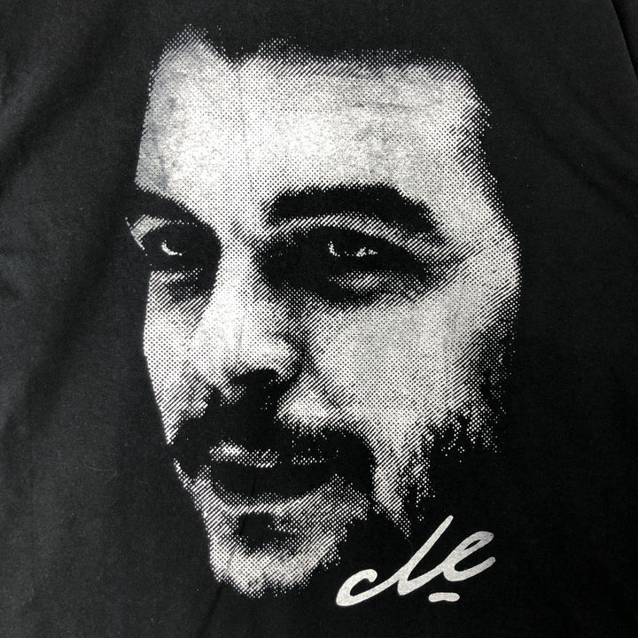 00'S YAZBEK Che Guevara Great Person T-shirt Men's L size cotton black type Vintage Second Hand