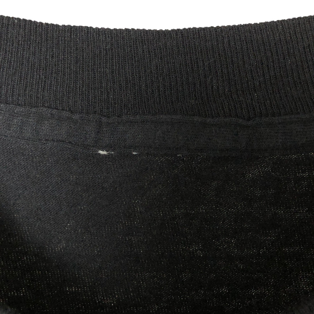 ~90'S Vintage Printed T-shirt, Men's M size unclear black type Vintage Second Hand