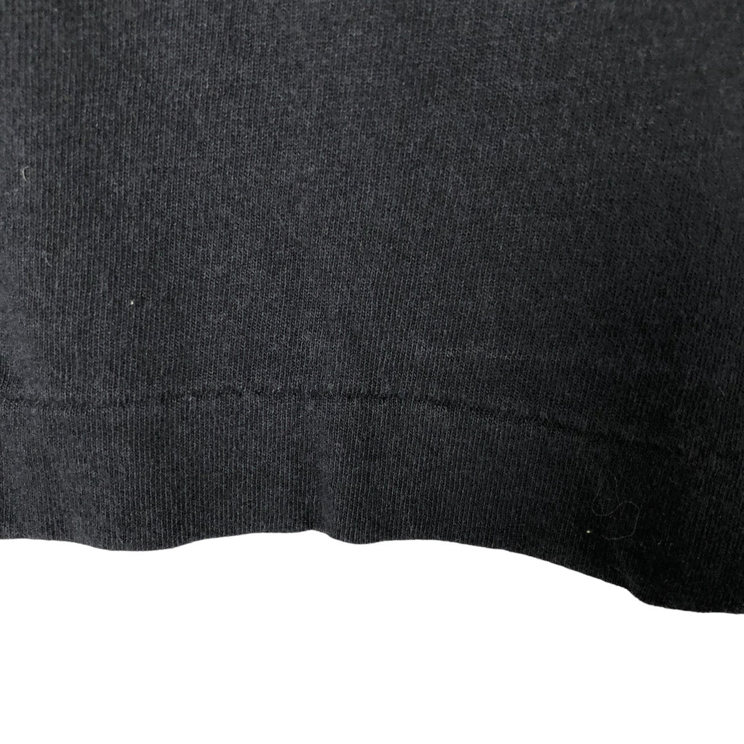 ~90'S Vintage Printed T-shirt, Men's M size unclear black type Vintage Second Hand