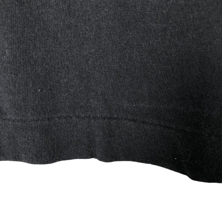 ~90'S Vintage Printed T-shirt, Men's M size unclear black type Vintage Second Hand