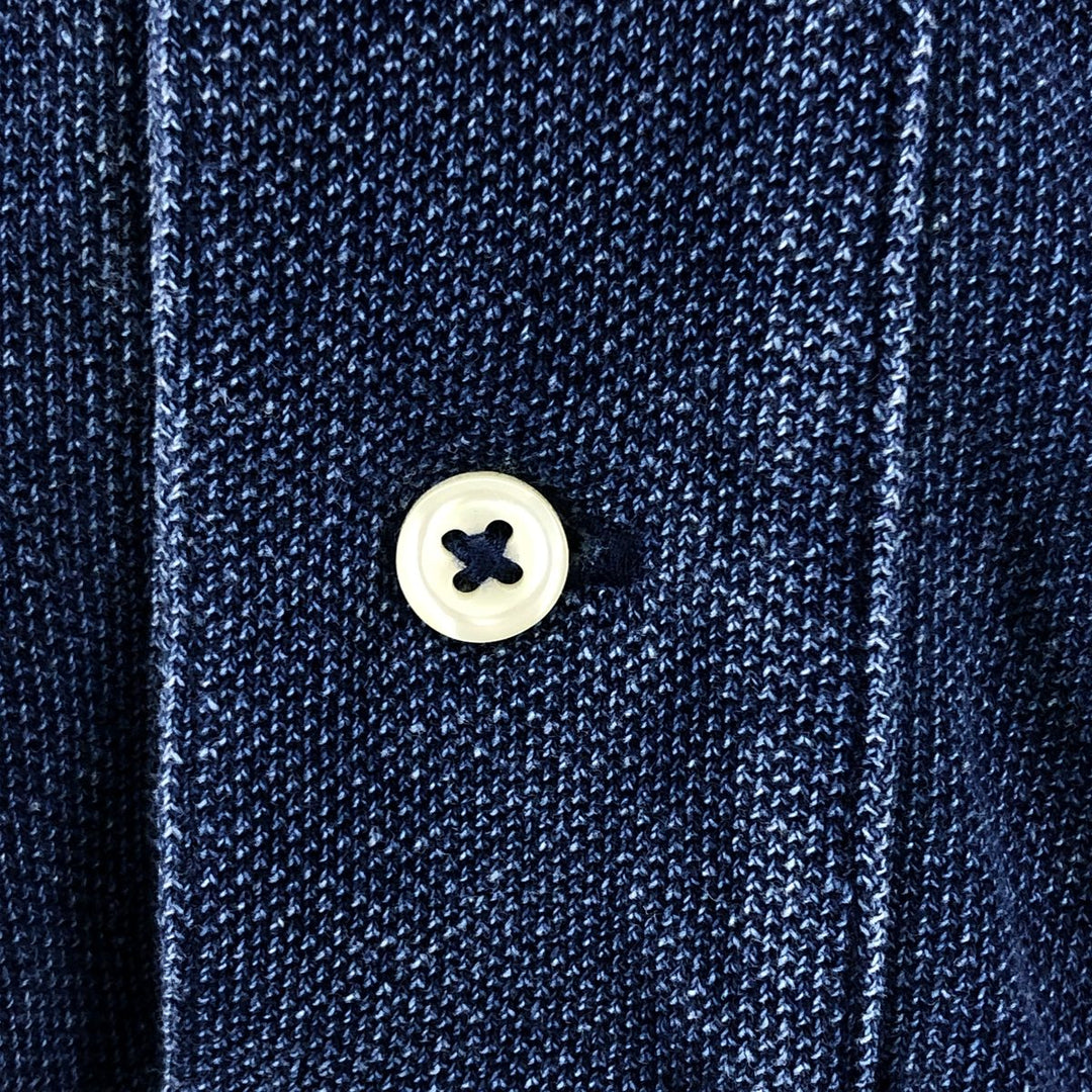 Ralph Lauren POLO RALPH LAUREN CLASSIC FIT short sleeve polo shirt men's size S cotton blue type Vintage Second Hand