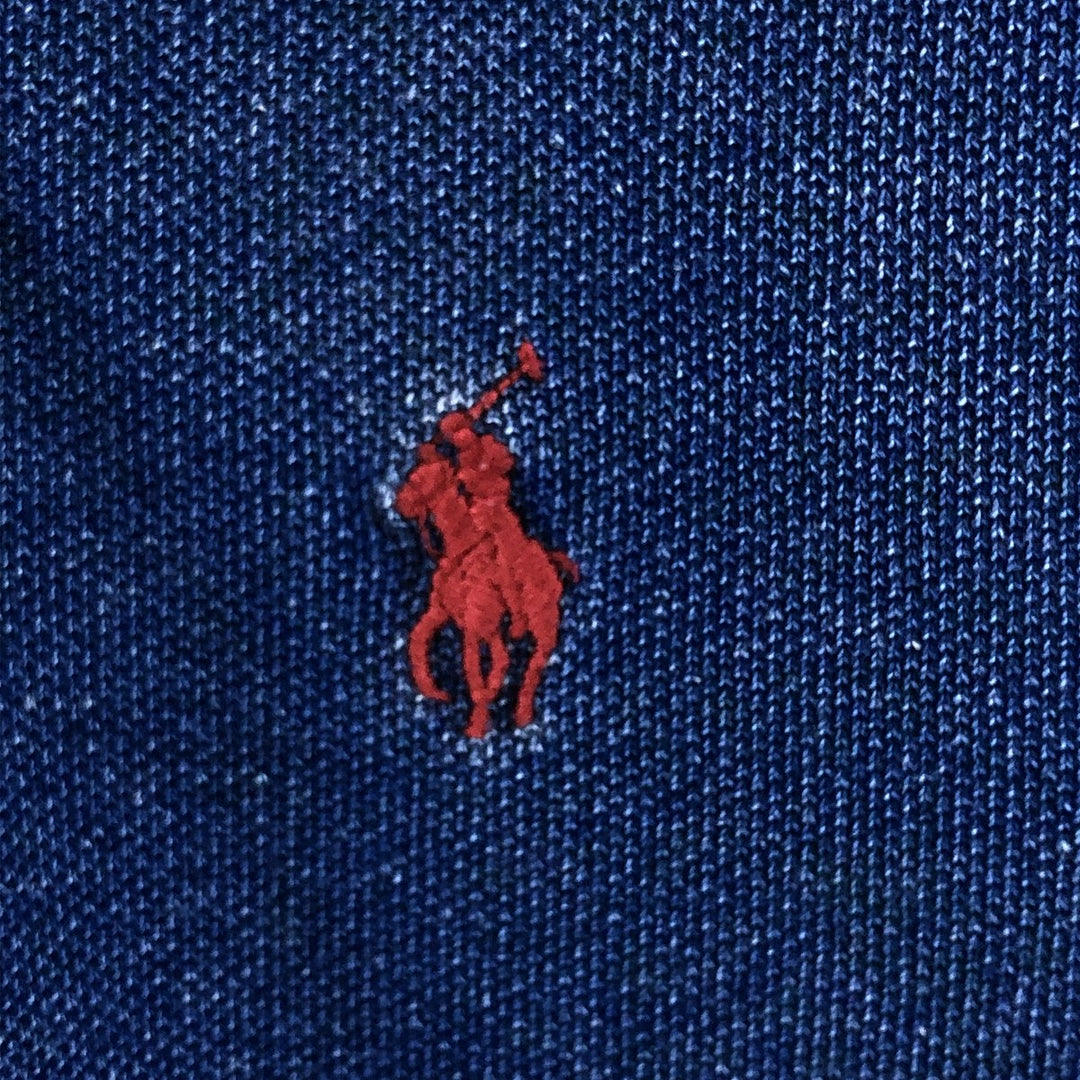 Ralph Lauren POLO RALPH LAUREN CLASSIC FIT short sleeve polo shirt men's size S cotton blue type Vintage Second Hand