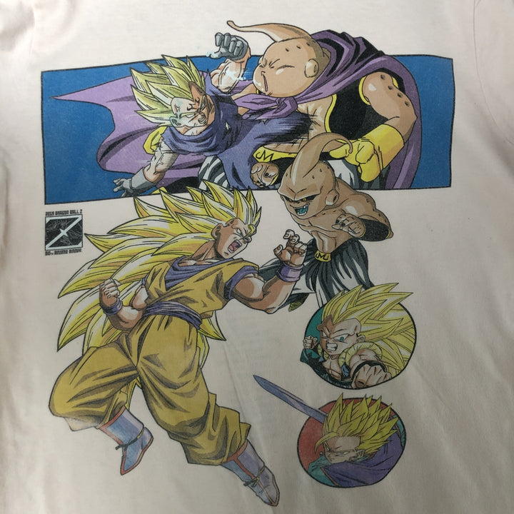 DORAGONBALL Z Dragon Ball Z Anime Character Print T-shirt Men's M size cotton pink type Vintage Second Hand