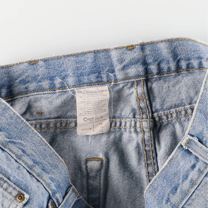 Carhartt denim shorts, short pants, men's size w33 cotton blue type Vintage Second Hand