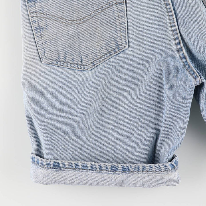 Carhartt denim shorts, short pants, men's size w33 cotton blue type Vintage Second Hand