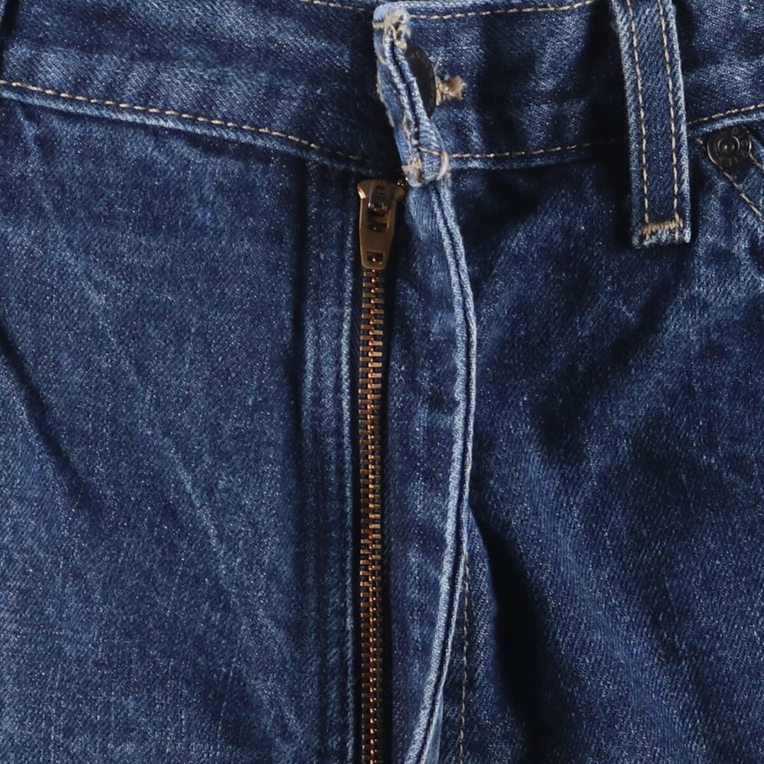 Dickies denim shorts, half pants, men's size w36 cotton blue type Vintage Second Hand