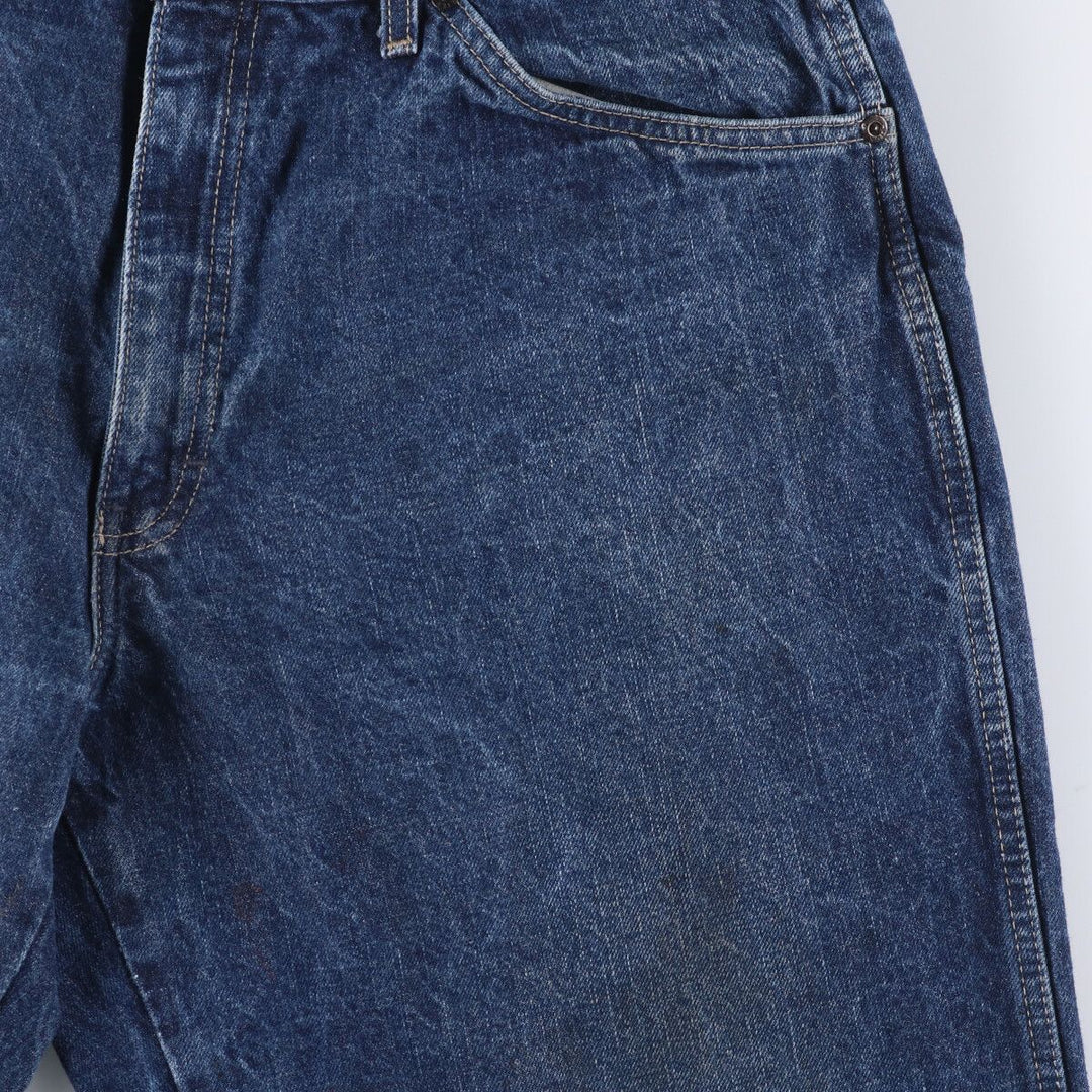 Dickies denim shorts, half pants, men's size w36 cotton blue type Vintage Second Hand