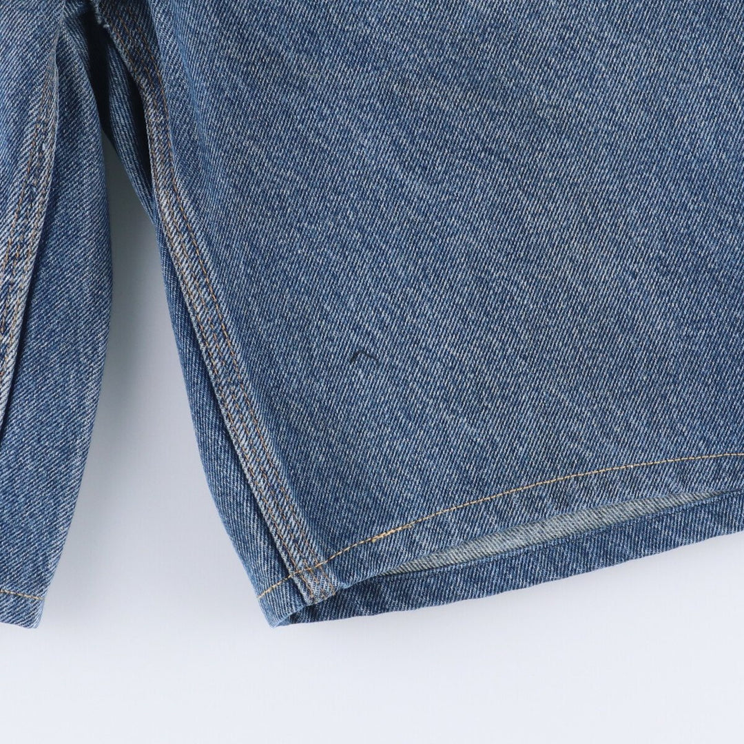 Carhartt denim shorts, half pants, men's size w36 cotton blue type Vintage Second Hand