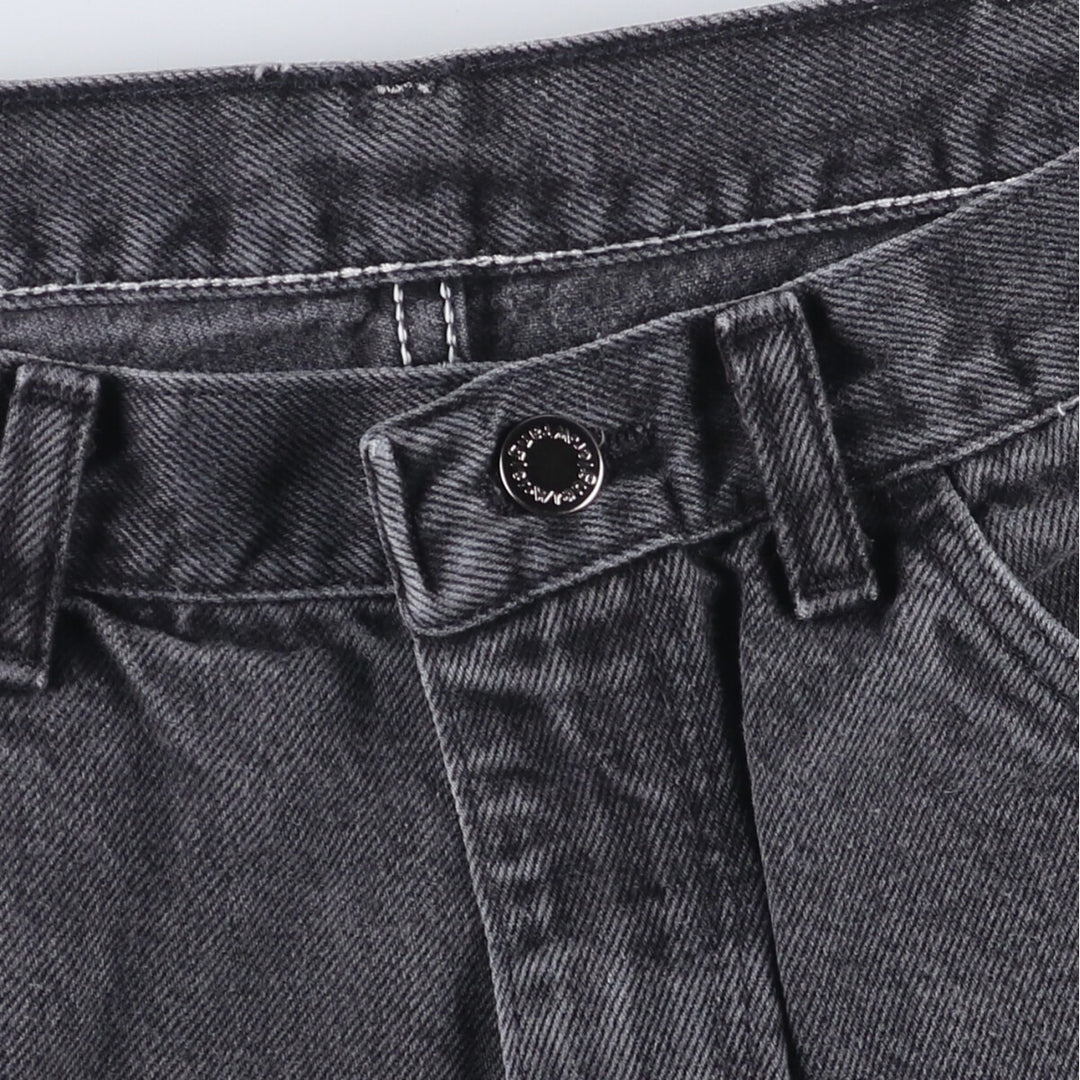 Wrangler Black Denim Shorts, Shorts, Men's, W34 unclear black type Vintage Second Hand
