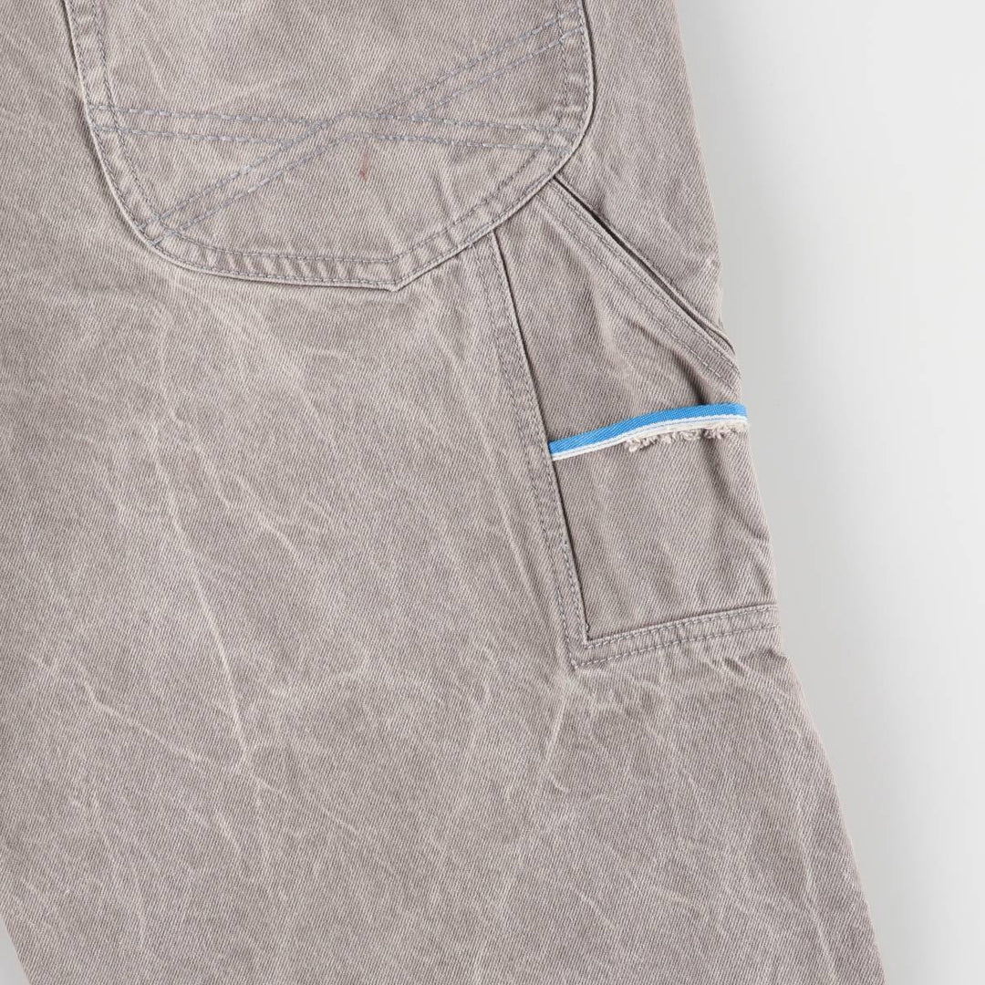 Marithé François Girbaud UTILITY BRAND x LONG SHORT AUTHENTIC FIT Denim Painter Shorts cotton gray type Vintage Second Hand