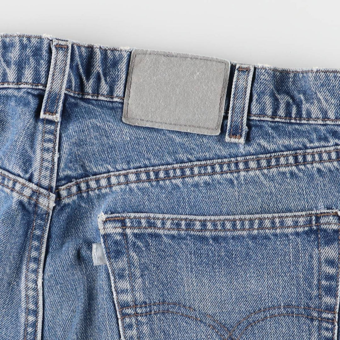 90'S Levi's Silver Tab LOOSE Denim Shorts, Made in USA, Men's, W35, Vintage cotton blue type Vintage Second Hand