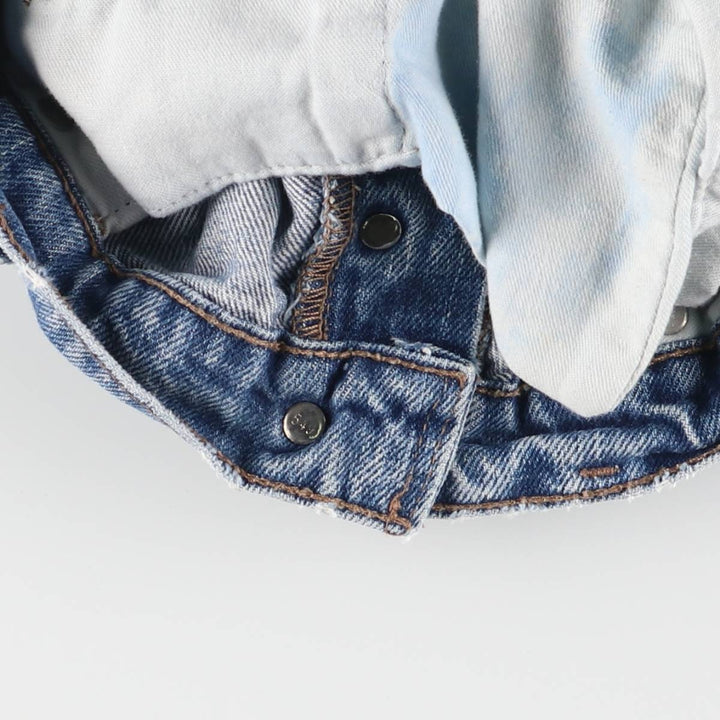90'S Levi's Silver Tab LOOSE Denim Shorts, Made in USA, Men's, W35, Vintage cotton blue type Vintage Second Hand