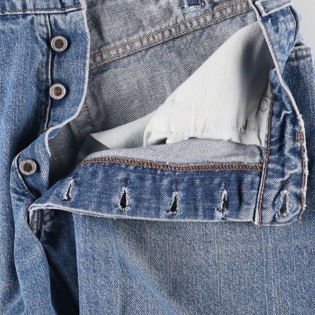 90'S Levi's Silver Tab LOOSE Denim Shorts, Made in USA, Men's, W35, Vintage cotton blue type Vintage Second Hand
