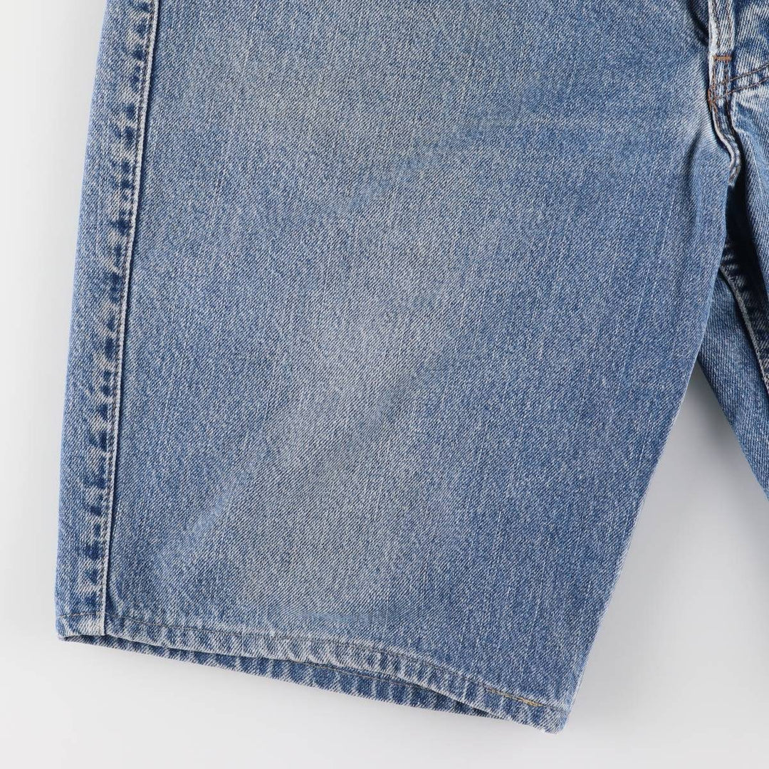 90'S Levi's Silver Tab LOOSE Denim Shorts, Made in USA, Men's, W35, Vintage cotton blue type Vintage Second Hand