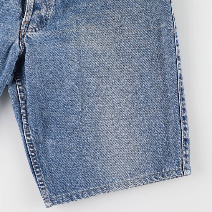 90'S Levi's Silver Tab LOOSE Denim Shorts, Made in USA, Men's, W35, Vintage cotton blue type Vintage Second Hand