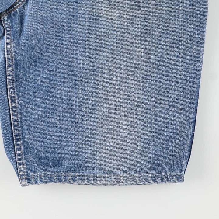 90'S Levi's Silver Tab LOOSE Denim Shorts, Made in USA, Men's, W35, Vintage cotton blue type Vintage Second Hand