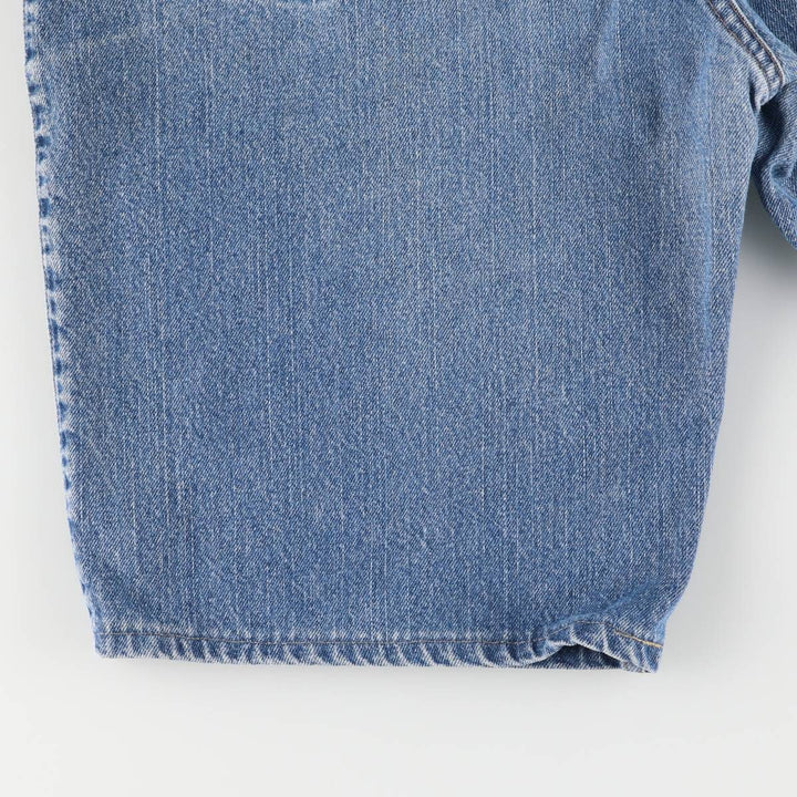 90'S Levi's Silver Tab LOOSE Denim Shorts, Made in USA, Men's, W35, Vintage cotton blue type Vintage Second Hand