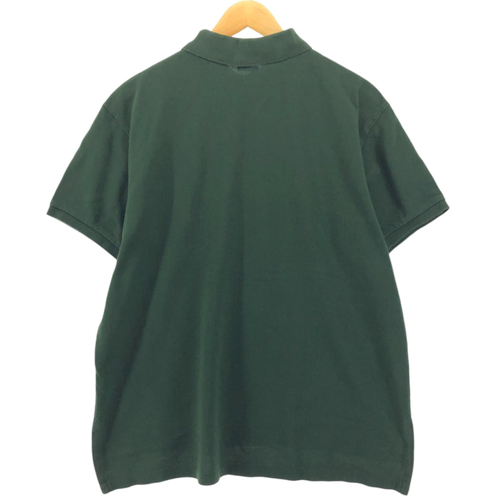 Ralph Lauren POLO RALPH LAUREN CUSTOM FIT short sleeve polo shirt men's XL equivalent cotton Green type dark green Vintage Second Hand