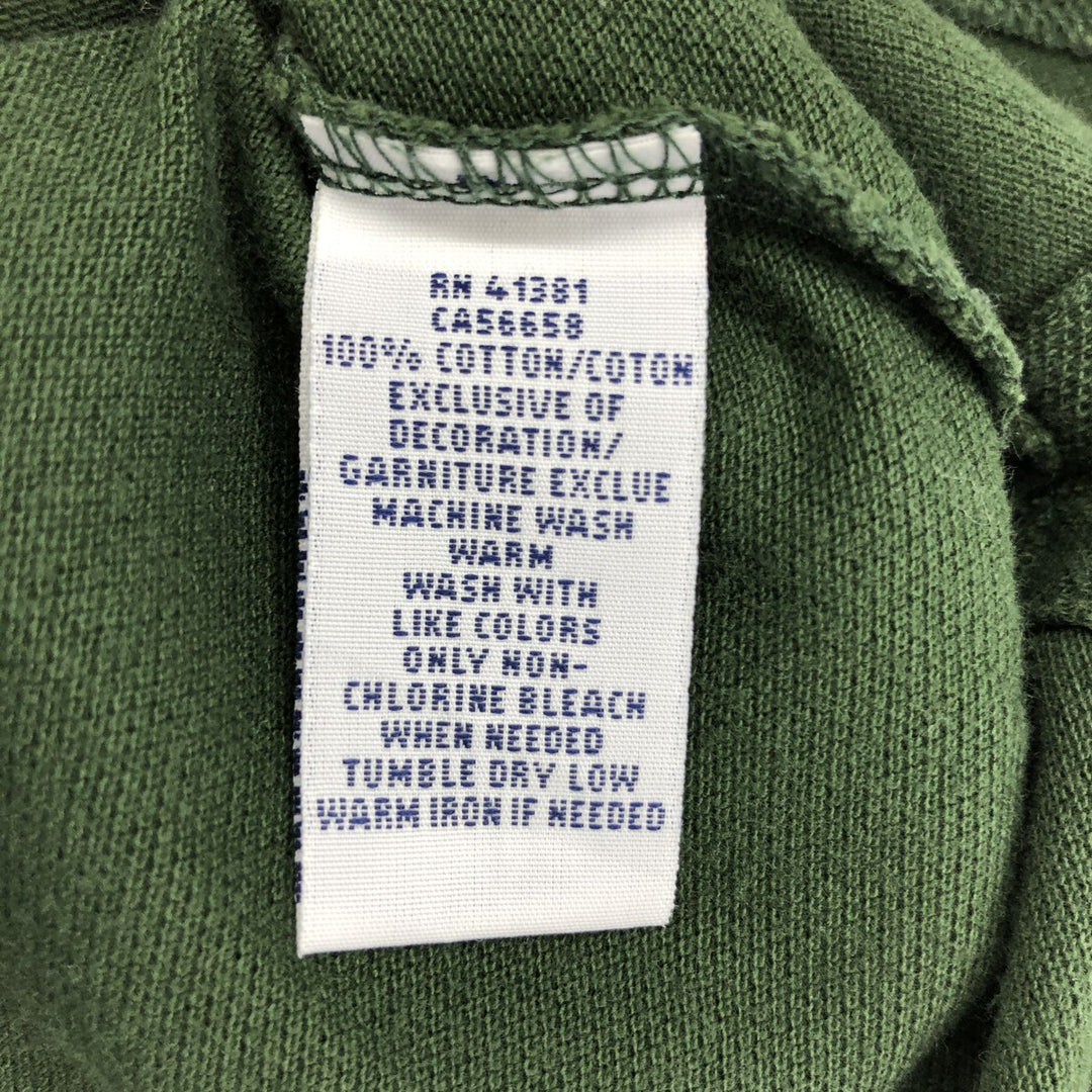 Ralph Lauren POLO RALPH LAUREN CUSTOM FIT short sleeve polo shirt men's XL equivalent cotton Green type dark green Vintage Second Hand