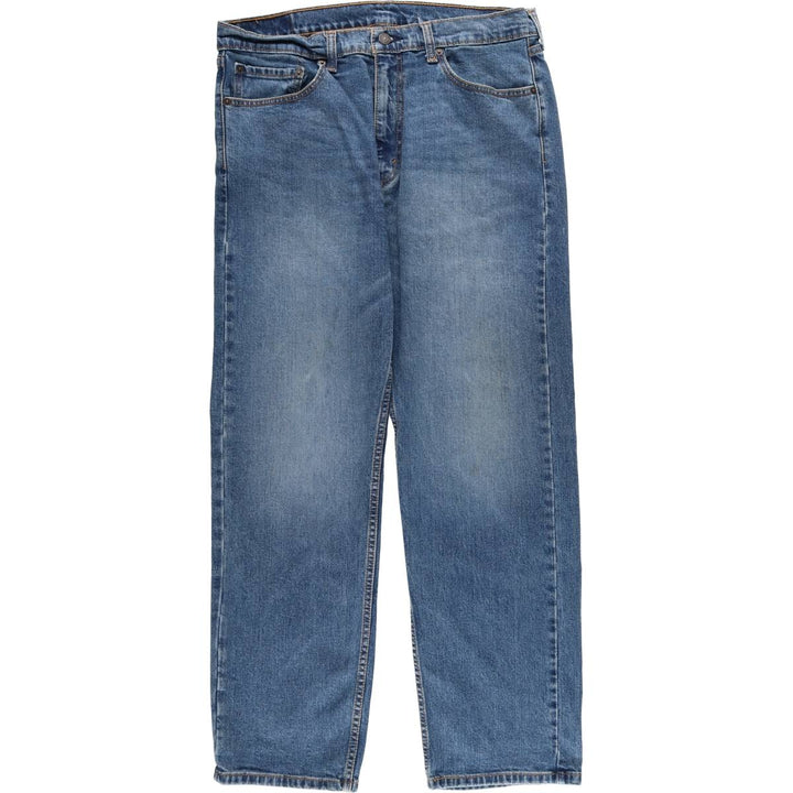 Levi's 505 tapered denim pants for men, size w37 cotton blue type Vintage Second Hand