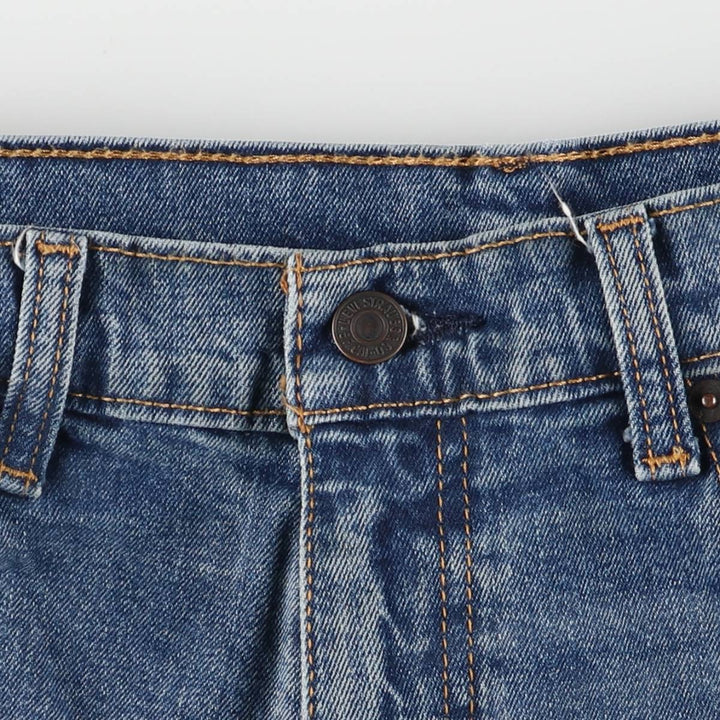 Levi's 505 tapered denim pants for men, size w37 cotton blue type Vintage Second Hand