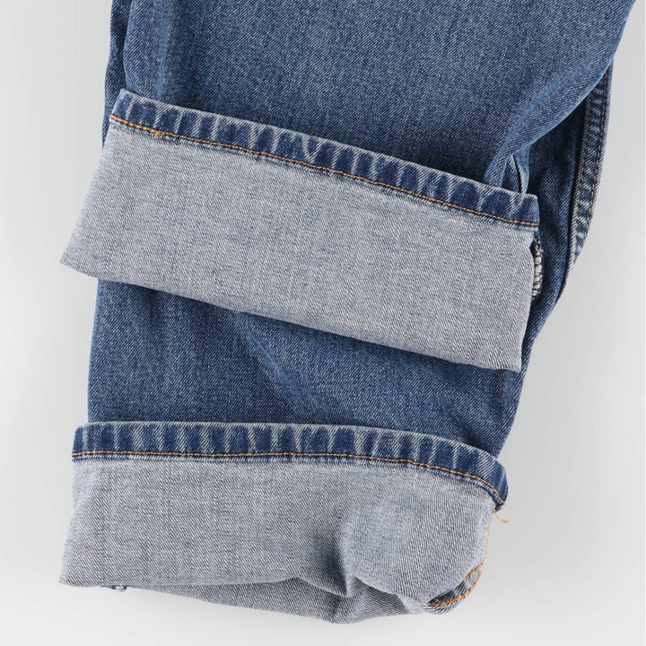 Levi's 505 tapered denim pants for men, size w37 cotton blue type Vintage Second Hand
