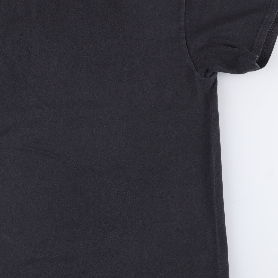 THE BEATLES Band T-shirt, Men's M size unclear black type Vintage Second Hand