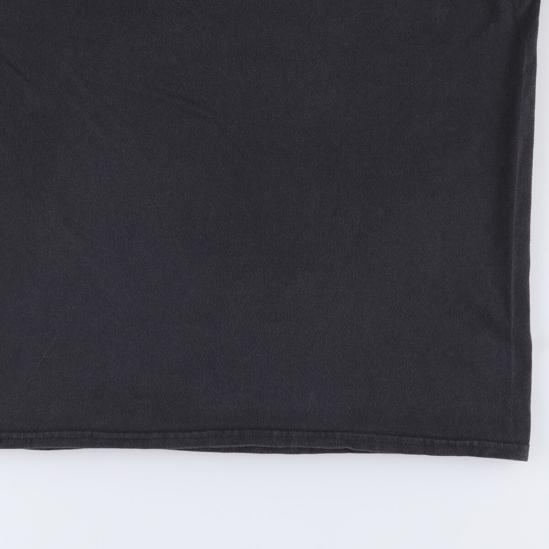 THE BEATLES Band T-shirt, Men's M size unclear black type Vintage Second Hand
