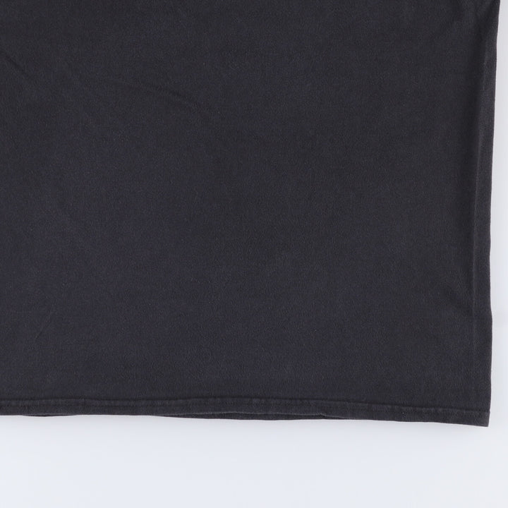 THE BEATLES Band T-shirt, Men's M size unclear black type Vintage Second Hand