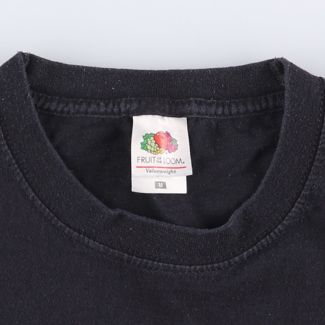 Fruit of the Loom Iron Maiden Valueweight Band T-Shirt, Men's M cotton black type Vintage Second Hand
