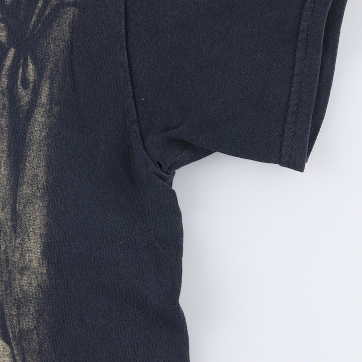 Gildan LED ZEPPELIN Band T-shirt, Men's M size unclear black type Vintage Second Hand