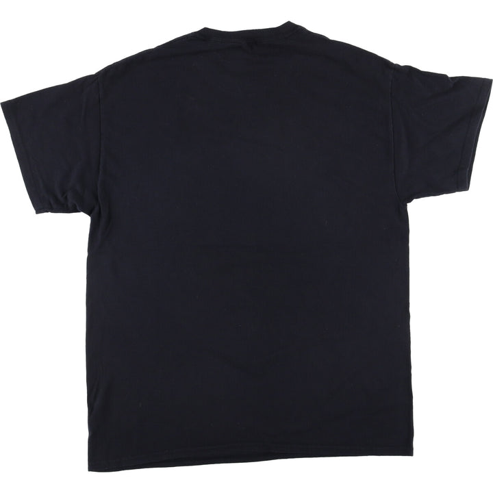 QUEEN Band T-shirt, Men's L size cotton black type Vintage Second Hand