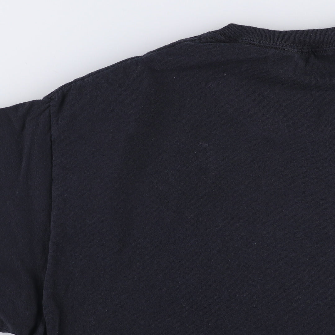 QUEEN Band T-shirt, Men's L size cotton black type Vintage Second Hand