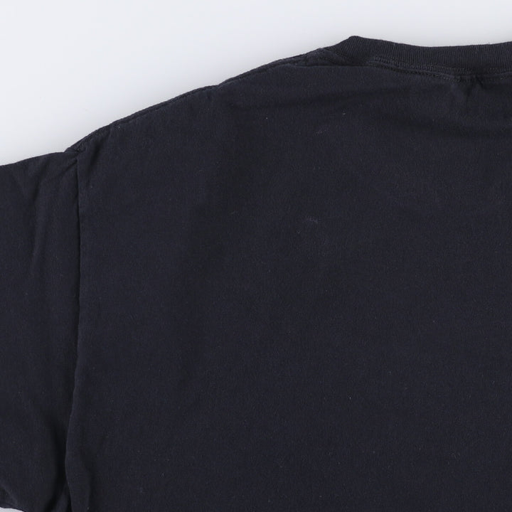 QUEEN Band T-shirt, Men's L size cotton black type Vintage Second Hand