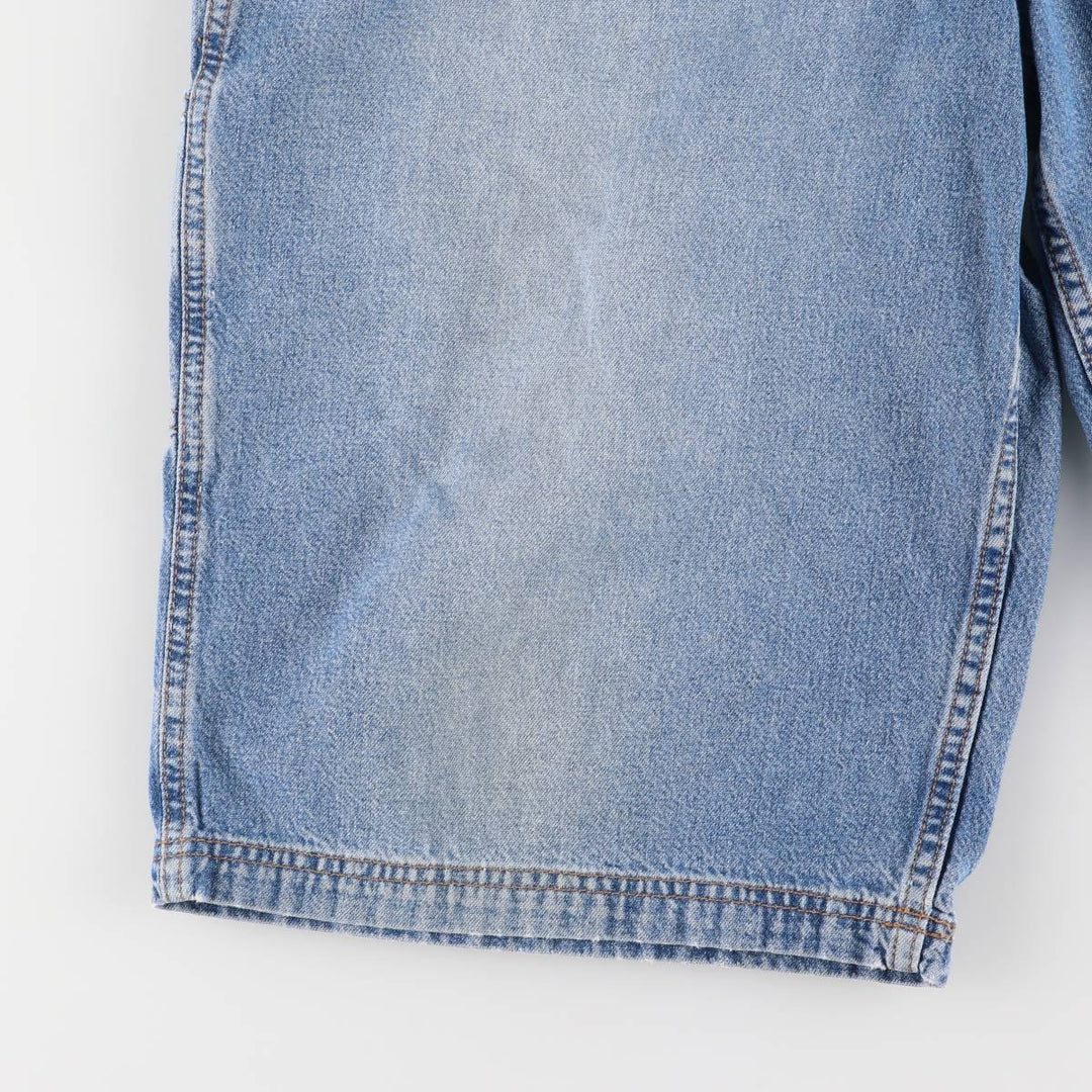 90'S Ralph Lauren CHAPS denim painter shorts, half pants, men's w37 equivalent, vintage cotton blue type Vintage Second Hand