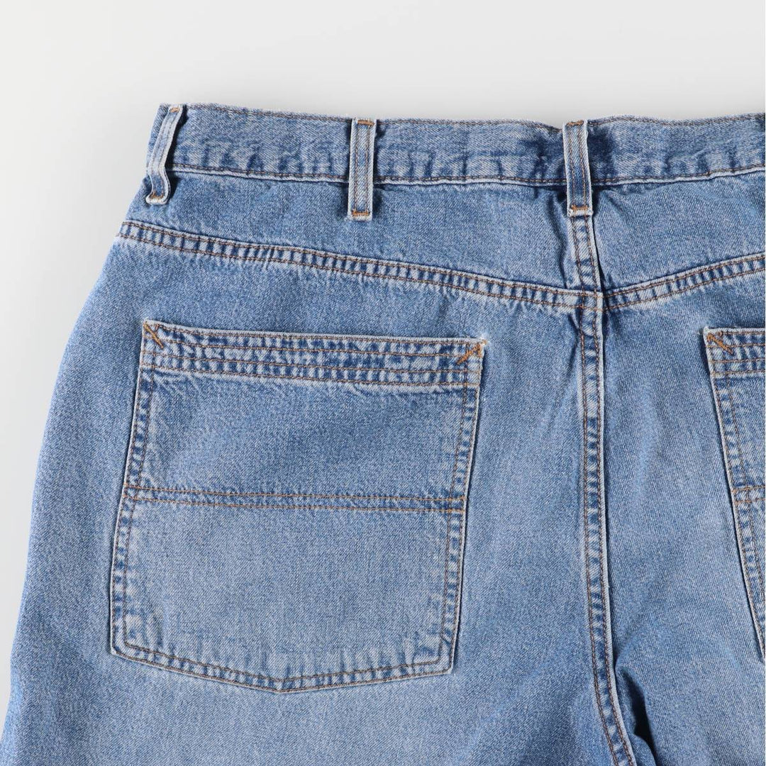 90'S Ralph Lauren CHAPS denim painter shorts, half pants, men's w37 equivalent, vintage cotton blue type Vintage Second Hand