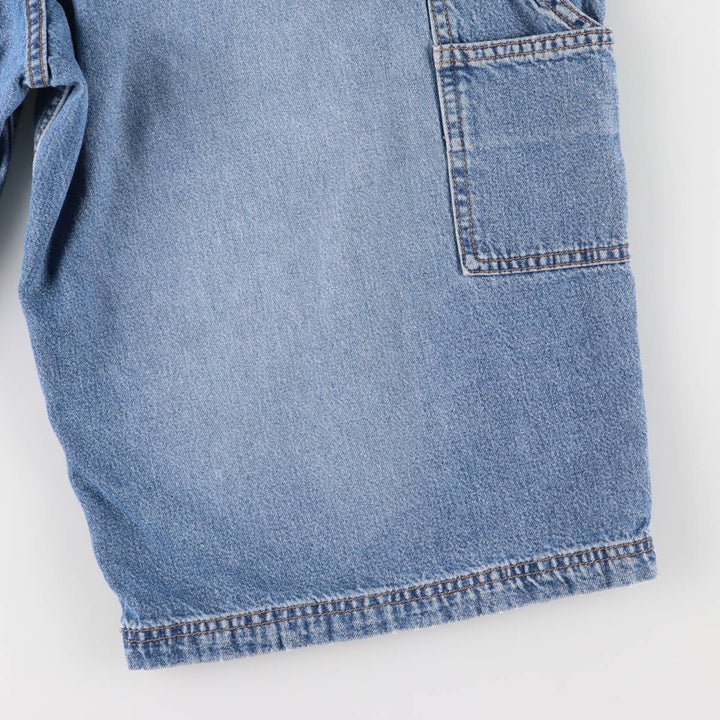 90'S Ralph Lauren CHAPS denim painter shorts, half pants, men's w37 equivalent, vintage cotton blue type Vintage Second Hand