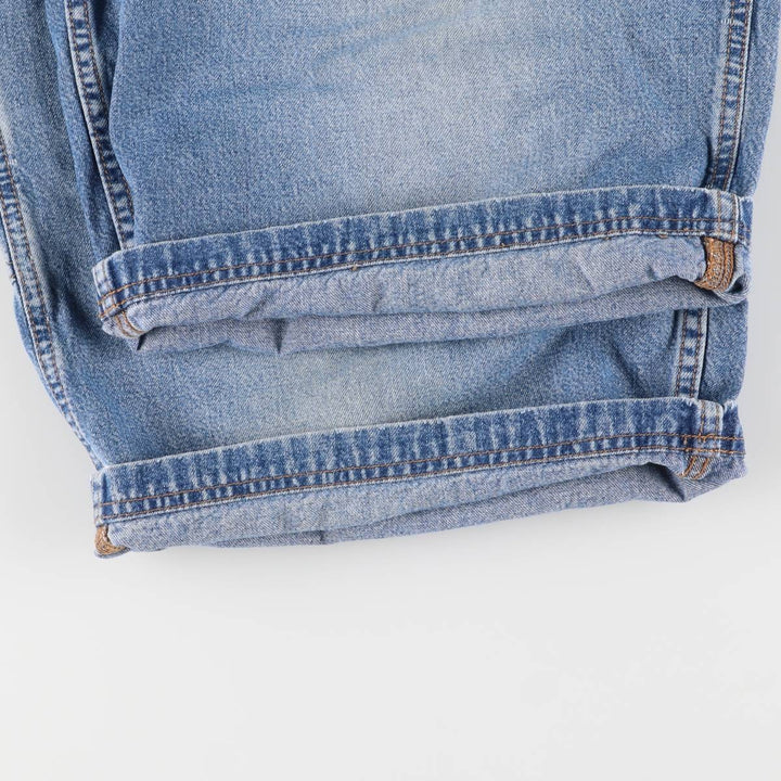 90'S Ralph Lauren CHAPS denim painter shorts, half pants, men's w37 equivalent, vintage cotton blue type Vintage Second Hand