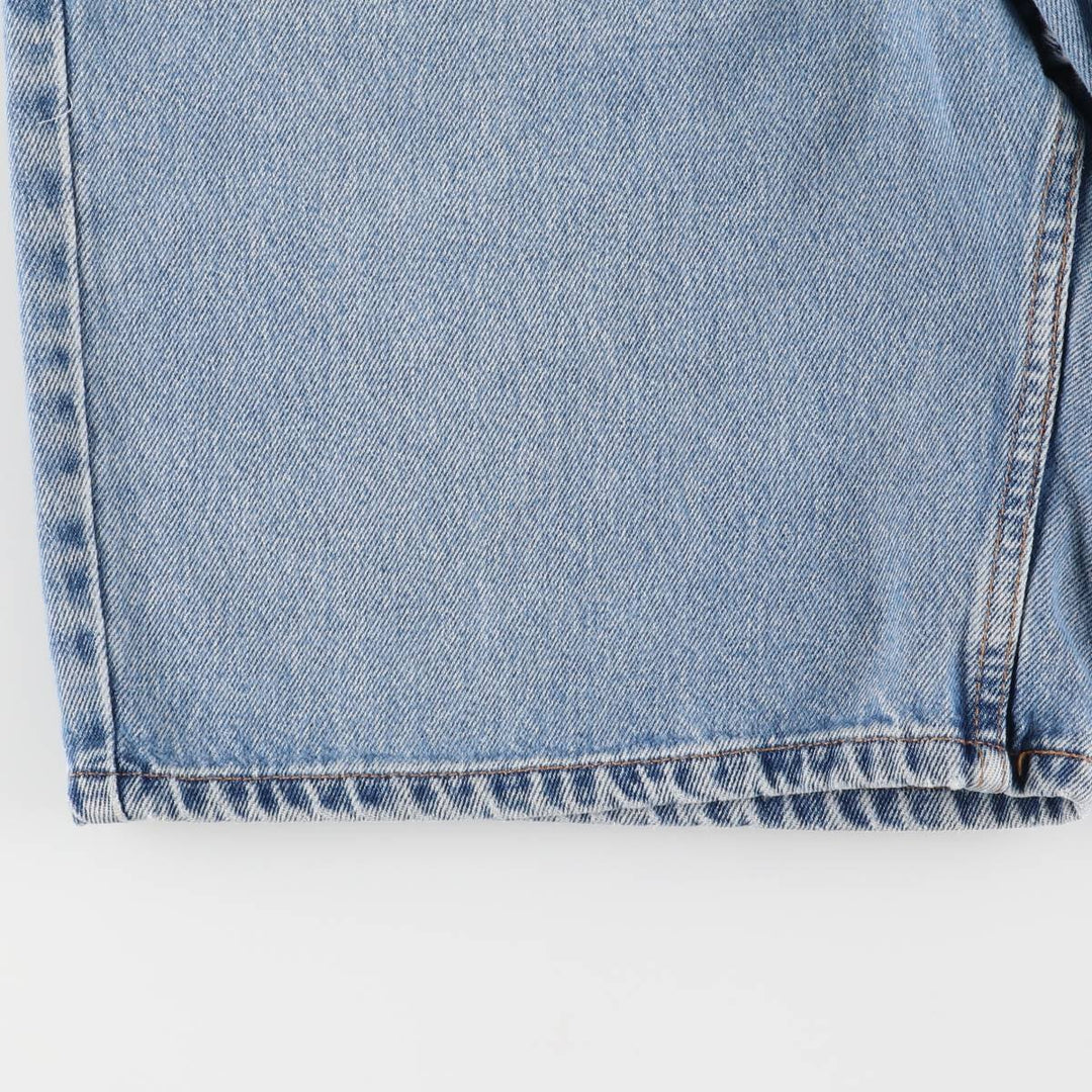 ~00'S Levi's 550 Relaxed Fit Denim Shorts, Men's W34 cotton blue type Vintage Second Hand