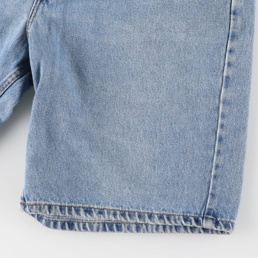 ~00'S Levi's 550 Relaxed Fit Denim Shorts, Men's W34 cotton blue type Vintage Second Hand