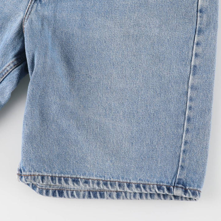 ~00'S Levi's 550 Relaxed Fit Denim Shorts, Men's W34 cotton blue type Vintage Second Hand