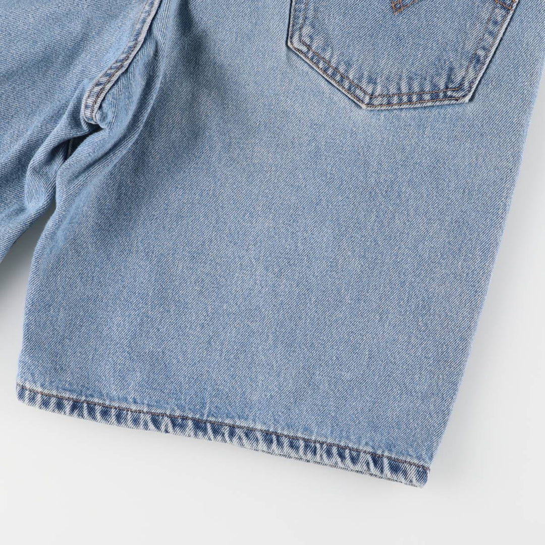 ~00'S Levi's 550 Relaxed Fit Denim Shorts, Men's W34 cotton blue type Vintage Second Hand