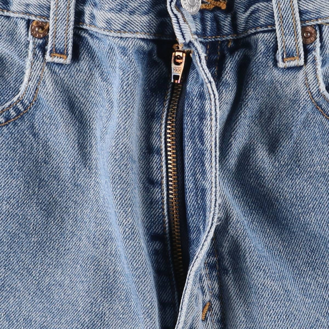 00'S Levi's 550 Relaxed Fit Denim Shorts for Men, Size W33 cotton blue type Vintage Second Hand