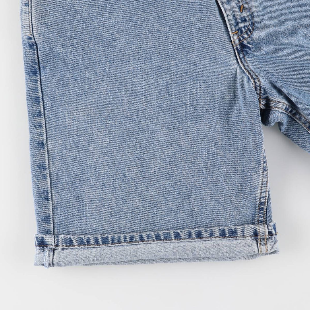 00'S Levi's 550 Relaxed Fit Denim Shorts for Men, Size W33 cotton blue type Vintage Second Hand