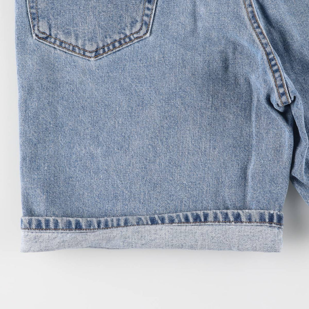 00'S Levi's 550 Relaxed Fit Denim Shorts for Men, Size W33 cotton blue type Vintage Second Hand