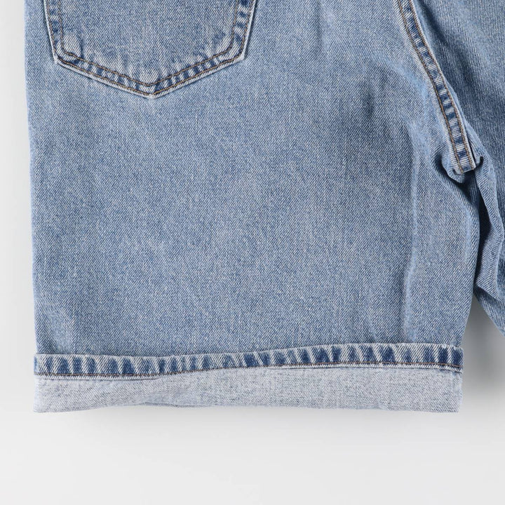 00'S Levi's 550 Relaxed Fit Denim Shorts for Men, Size W33 cotton blue type Vintage Second Hand