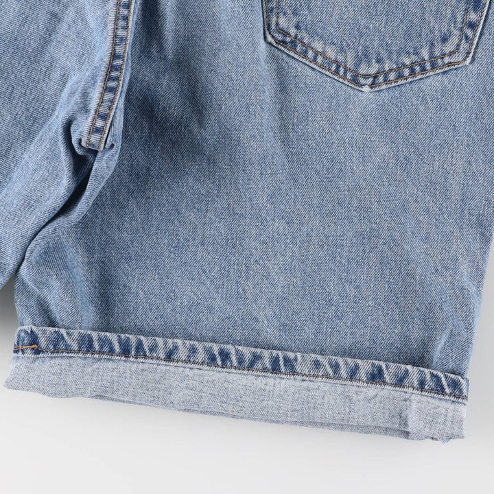 00'S Levi's 550 Relaxed Fit Denim Shorts for Men, Size W33 cotton blue type Vintage Second Hand