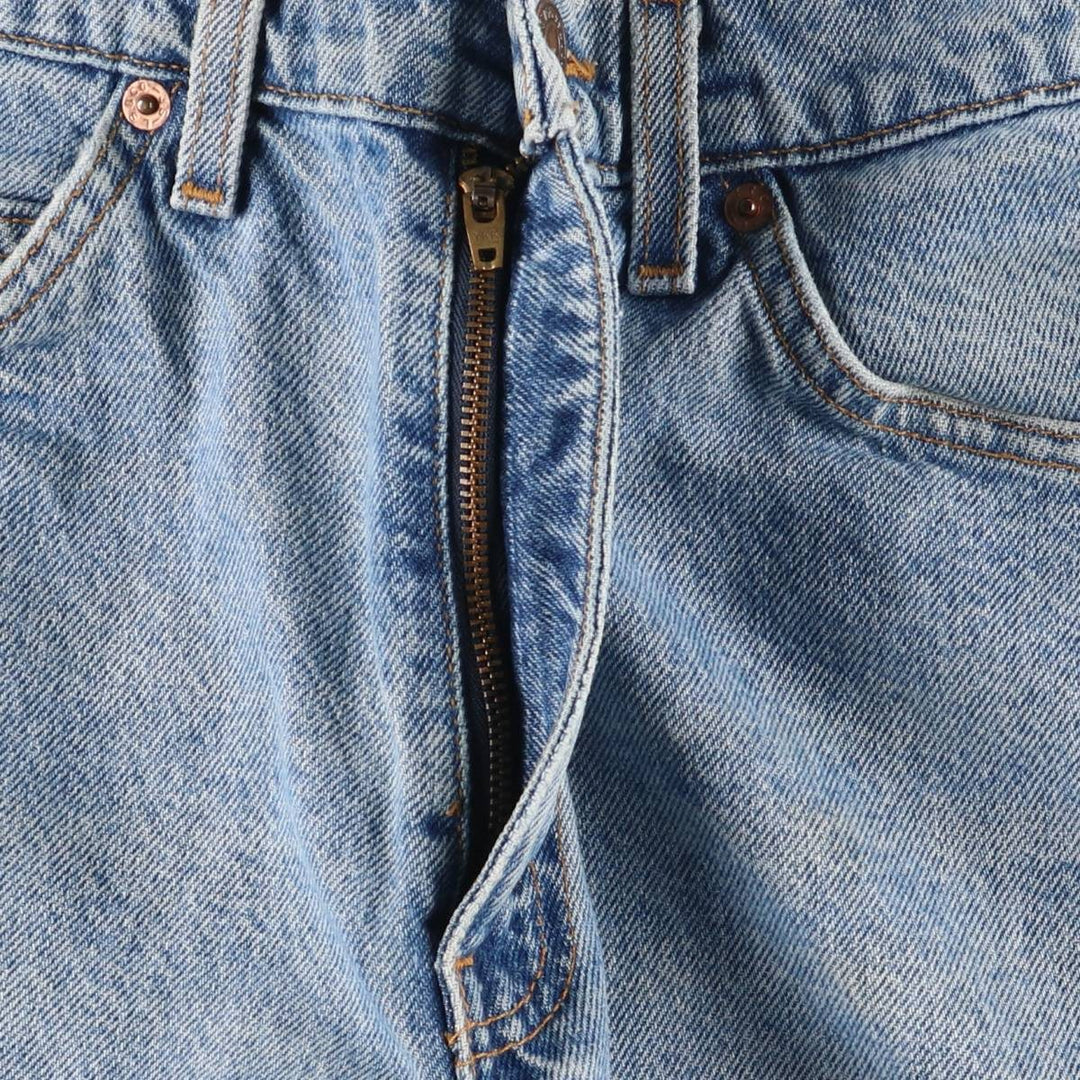 90'S Levi's 550 Relaxed Fit Orange Tab Denim Shorts, Men's, W31, Vintage cotton blue type Vintage Second Hand